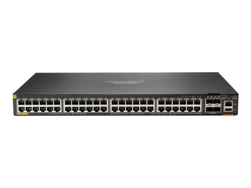 Hpe Aruba 6200f 48g Class4 Poe 4sfp Plus 370w Switch